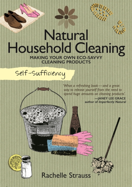 Book Cover for Natural Household Cleaning by Rachelle Strauss
