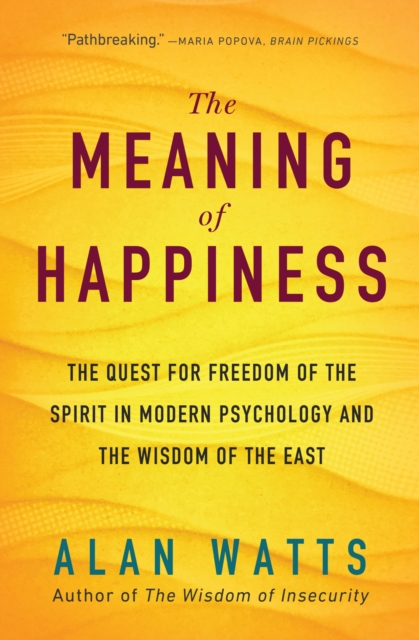 Book Cover for Meaning of Happiness by Alan Watts