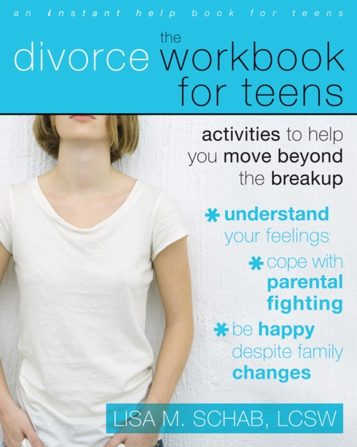 Book Cover for Divorce Workbook for Teens by Lisa M. Schab