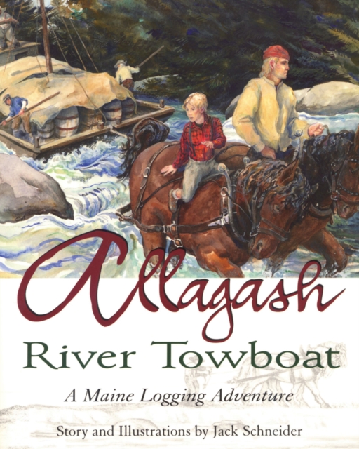 Book Cover for Allagash River Towboat by Jack Schneider