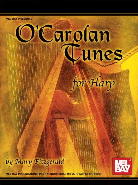 Book Cover for O'Carolan Tunes for Harp by Mary Fitzgerald