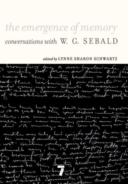 Book Cover for Emergence of Memory by Sebald, W.G.