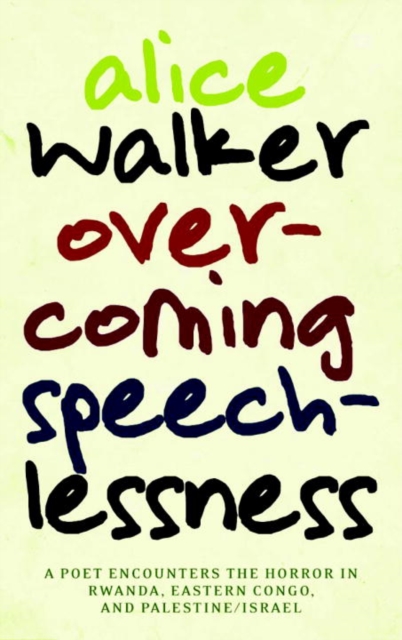 Book Cover for Overcoming Speechlessness by Alice Walker