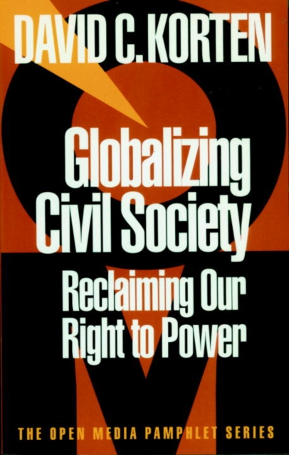 Book Cover for Globalizing Civil Society by David C. Korten