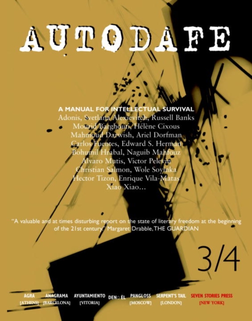 Book Cover for Autodafe 3/4 by Russell Banks