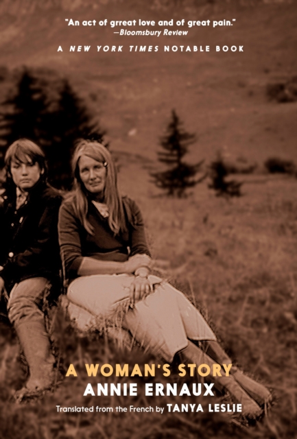 Book Cover for Woman's Story by Ernaux, Annie