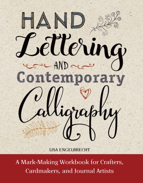 Book Cover for Modern Calligraphy and Hand Lettering by Lisa Engelbrecht