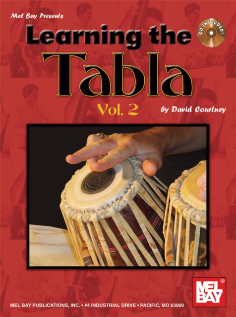 Book Cover for Learning the Tabla, Volume 2 by David Courtney