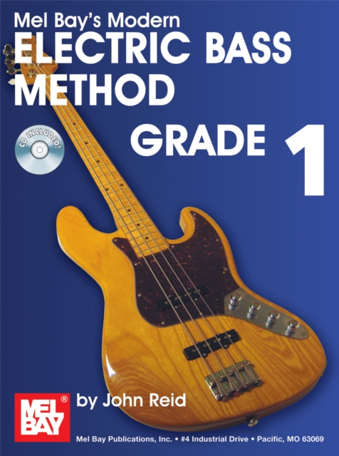 Book Cover for Modern Electric Bass Method Grade 1 by Reid, John