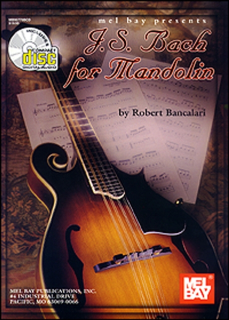 Book Cover for J. S. Bach for Mandolin by Johann Sebastian Bach