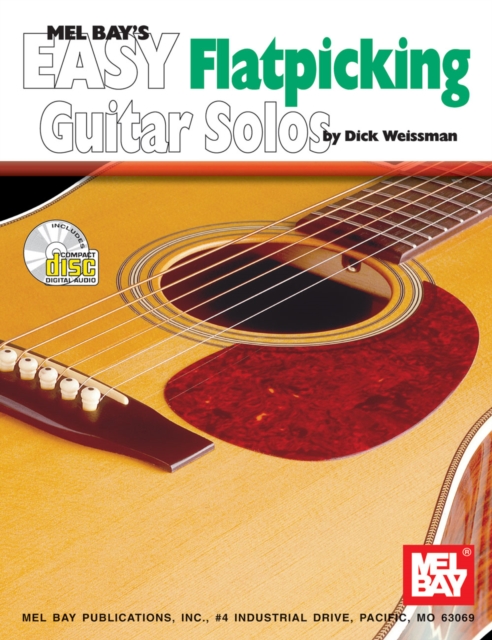 Book Cover for Easy Flatpicking Guitar Solos by Dick Weissman