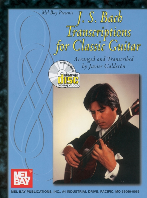 Book Cover for J. S. Bach Transcriptions for Classic Guitar by Johann Sebastian Bach