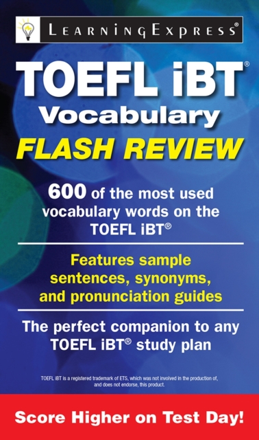 Book Cover for TOEFL iBT(R) Vocabulary Flash Review by Learning Express Llc