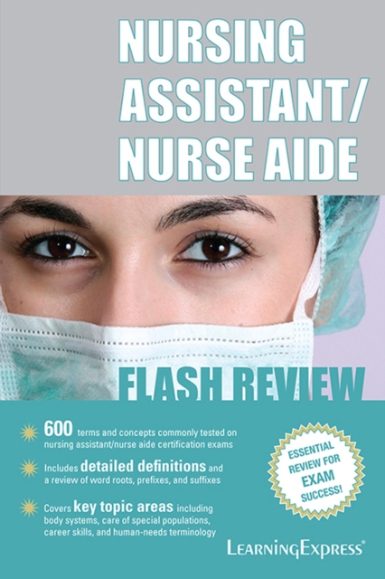 Book Cover for Nursing Assistant/Nurse Aide Flash Review by Learning Express Llc