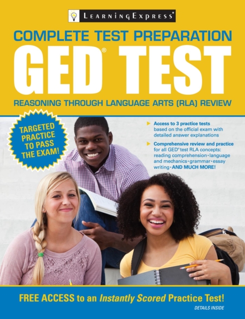 Book Cover for GED Test Reasoning through Language Arts (RLA) Review by LearningExpress