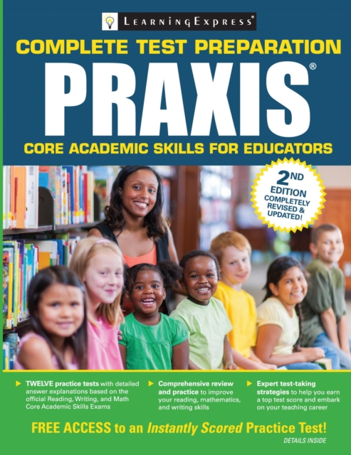 Book Cover for Praxis Core Academic Skills for Educators by LearningExpress