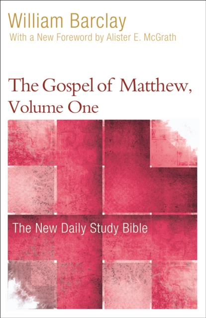 Book Cover for Gospel of Matthew, Volume One by William Barclay