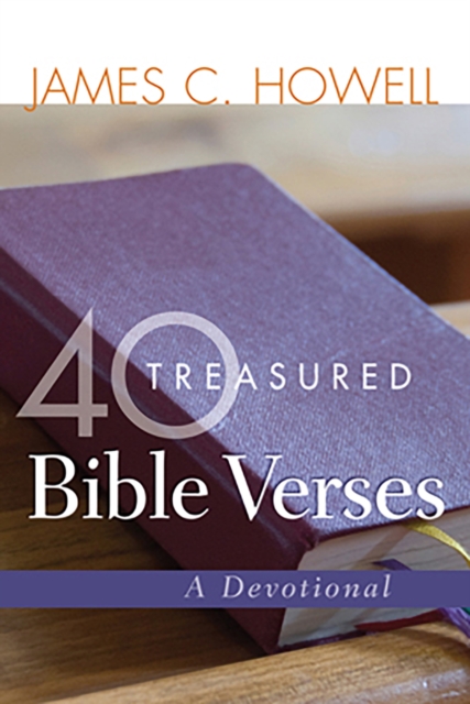 Book Cover for 40 Treasured Bible Verses by Howell, James C.