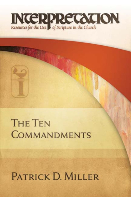 Book Cover for Ten Commandments by Miller, Patrick D.