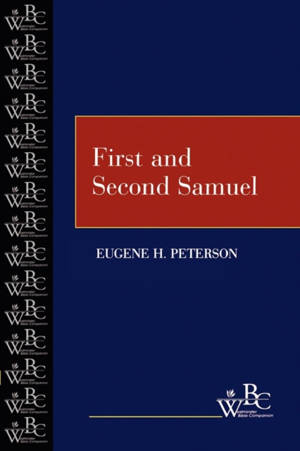 Book Cover for First and Second Samuel by Eugene H. Peterson