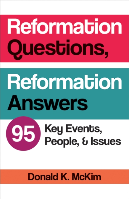 Book Cover for Reformation Questions, Reformation Answers by McKim, Donald K.