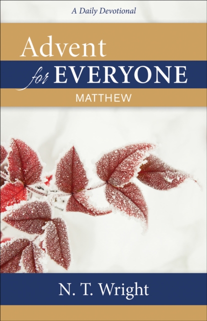 Book Cover for Advent for Everyone: Matthew by Wright, N.T.