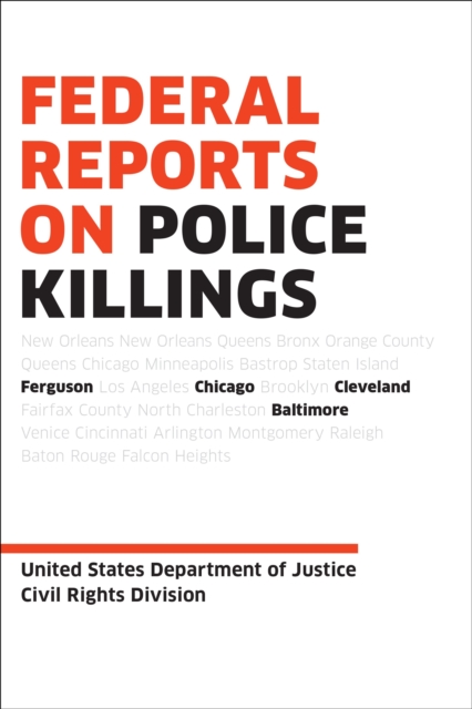 Book Cover for Federal Reports on Police Killings by U.S. Department of Justice