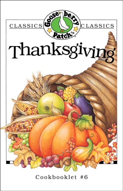 Book Cover for Thanksgiving Cookbook by Gooseberry Patch