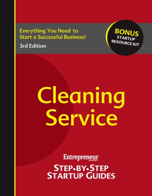 Book Cover for Cleaning Business by Entrepreneur magazine