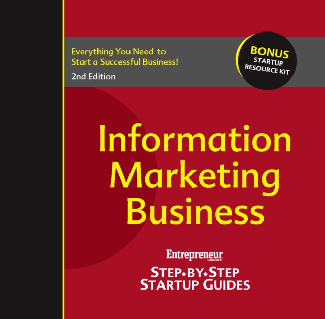 Book Cover for Information Marketing Business by Entrepreneur magazine