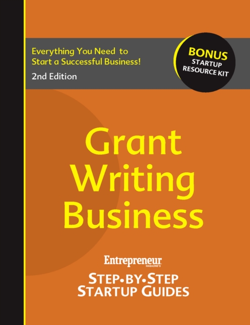 Book Cover for Grant-Writing Business by Entrepreneur magazine