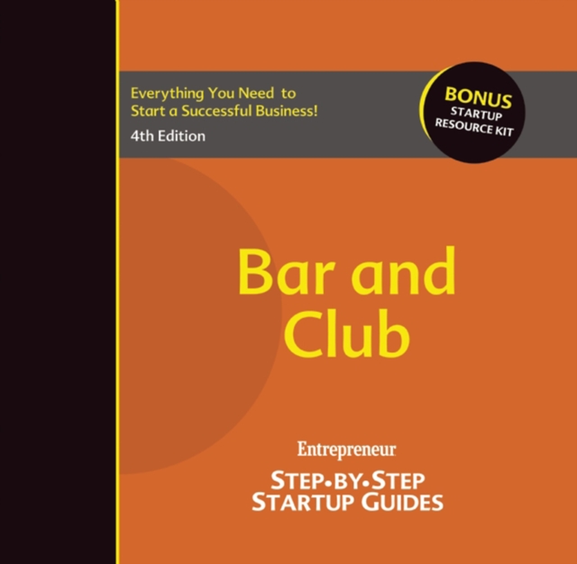 Book Cover for Bar and Club by Entrepreneur magazine