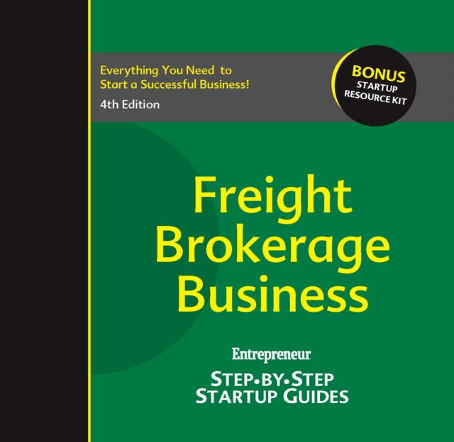 Book Cover for Freight Brokerage Business by The Staff of Entrepreneur Media