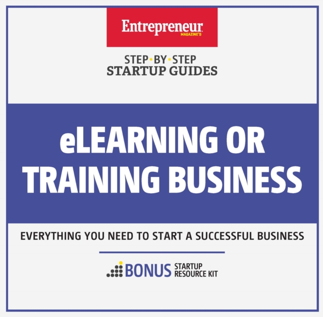 Book Cover for eLearning or Training Business by The Staff of Entrepreneur Media