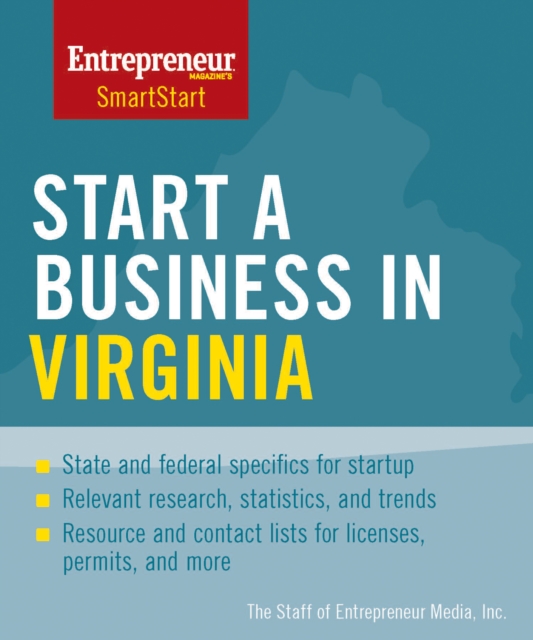 Book Cover for Start a Business in Virginia by The Staff of Entrepreneur Media