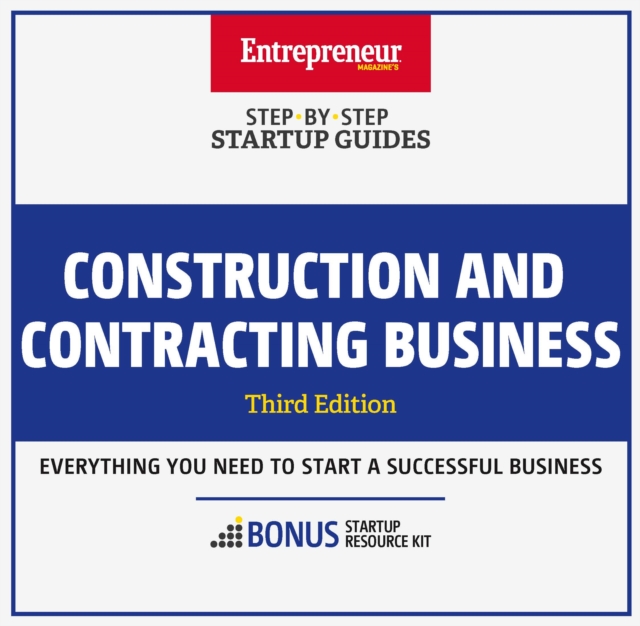 Book Cover for Construction and Contracting Business by Entrepreneur magazine