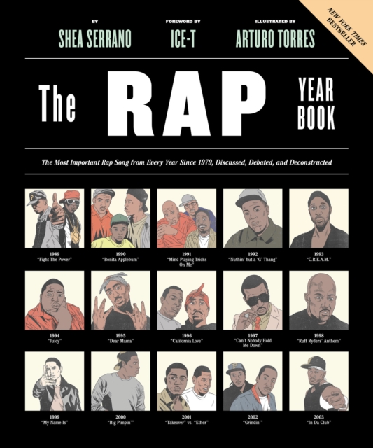 Book Cover for Rap Year Book by Shea Serrano