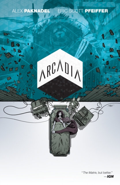 Book Cover for Arcadia by Alex Paknadel