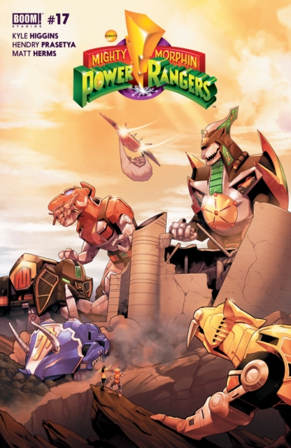 Book Cover for Mighty Morphin Power Rangers #17 by Higgins, Kyle