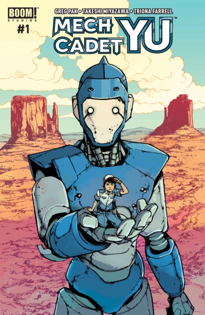 Book Cover for Mech Cadet Yu #1 by Greg Pak