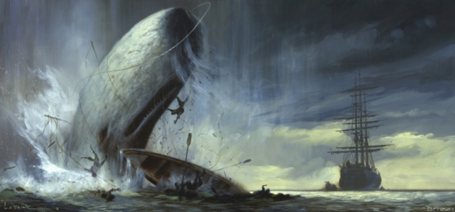 Book Cover for Moby Dick by Herman Melville