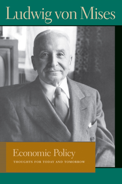 Book Cover for Economic Policy by Ludwig von Mises