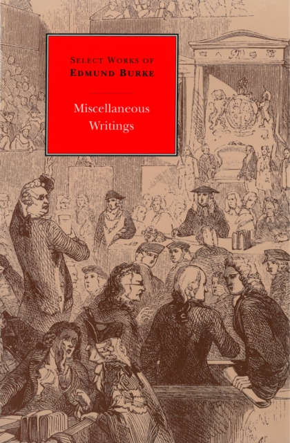 Book Cover for Miscellaneous Writings by Edmund Burke