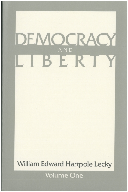 Book Cover for Democracy and Liberty by William Edward Hartpole Lecky