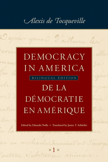 Book Cover for Democracy in America / De la democratie en Amerique by Alexis de Tocqueville