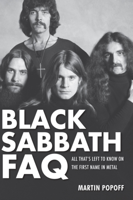 Book Cover for Black Sabbath FAQ by Martin Popoff