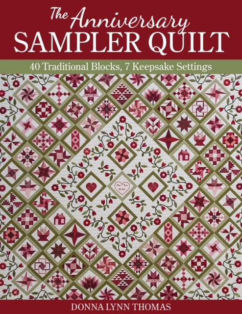 Book Cover for Anniversary Sampler Quilt by Donna Lynn Thomas