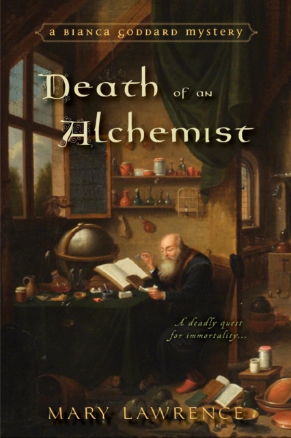 Book Cover for Death of an Alchemist by Mary Lawrence