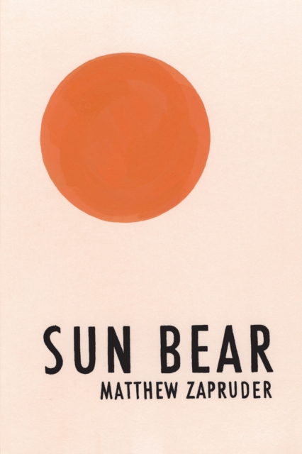 Book Cover for Sun Bear by Matthew Zapruder