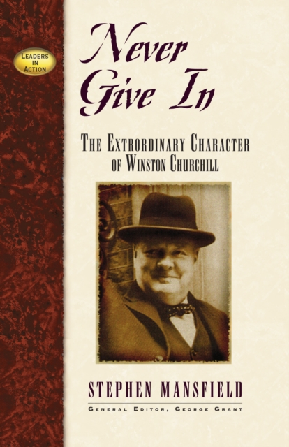 Book Cover for Never Give In by Mansfield, Stephen